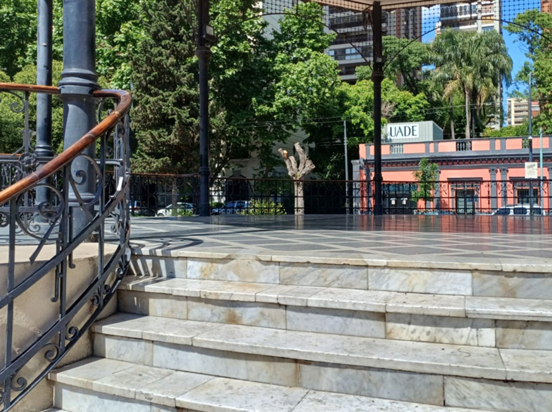 Kiosco para banda musical