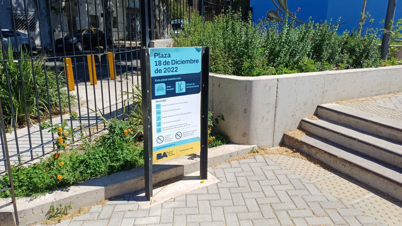 Plazoleta 18 de Diciembre de 2022