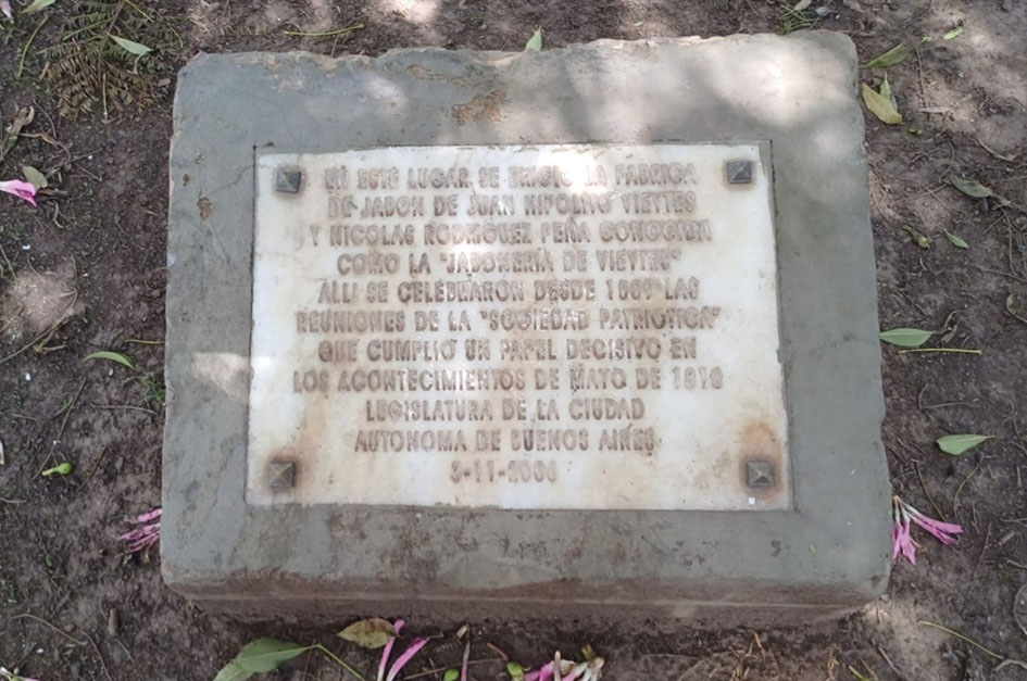 Homenaje a la Jabonería de Vieytes