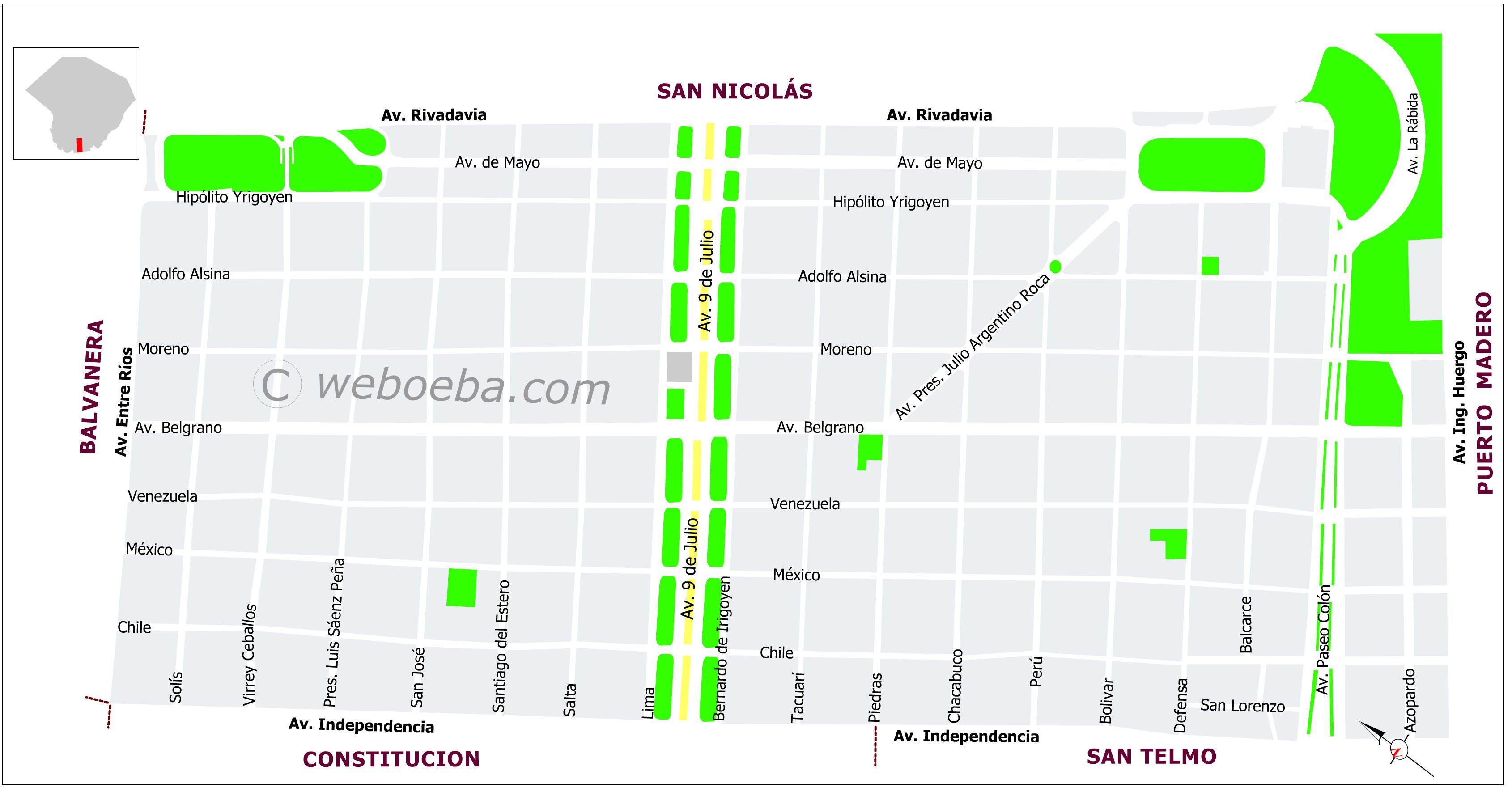 Mapa interactivo de Montserrat