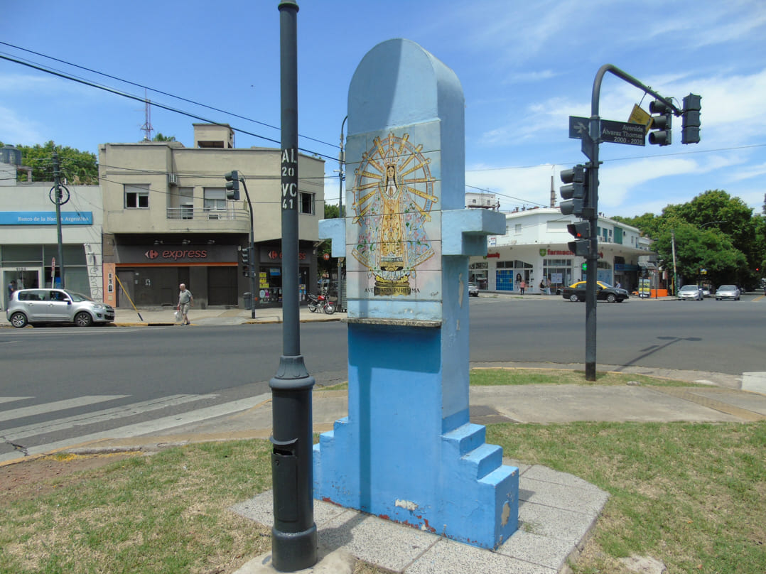 Homenaje a la Virgen María
