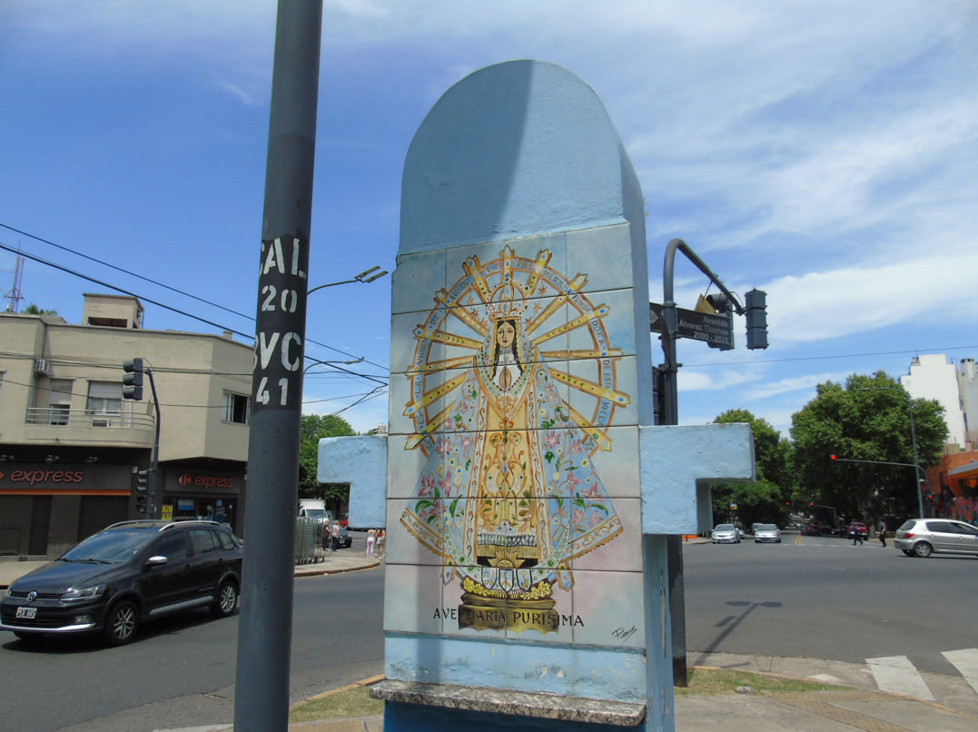 Homenaje a la Virgen María