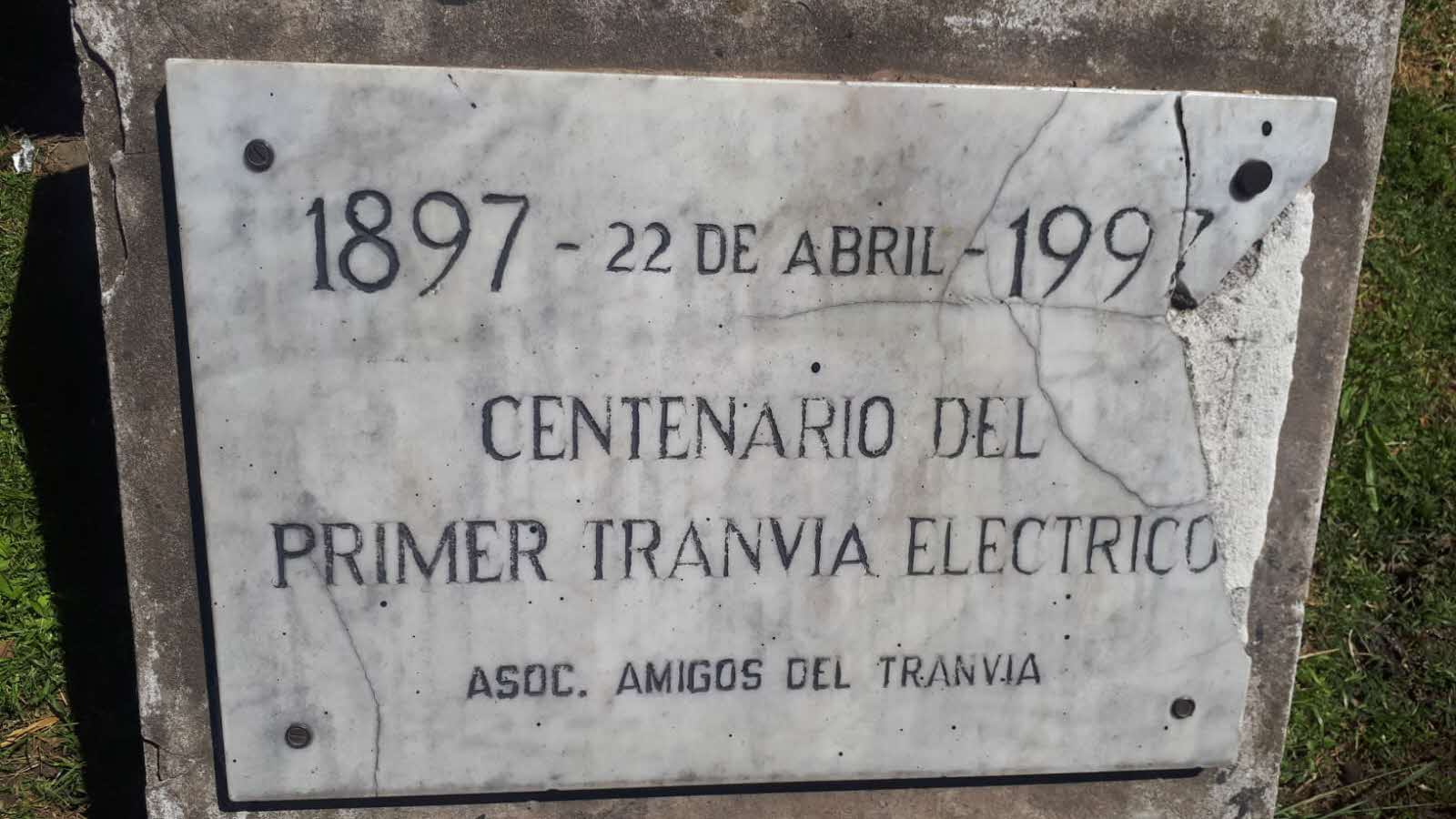 Homenaje al Primer Tranvía Eléctrico