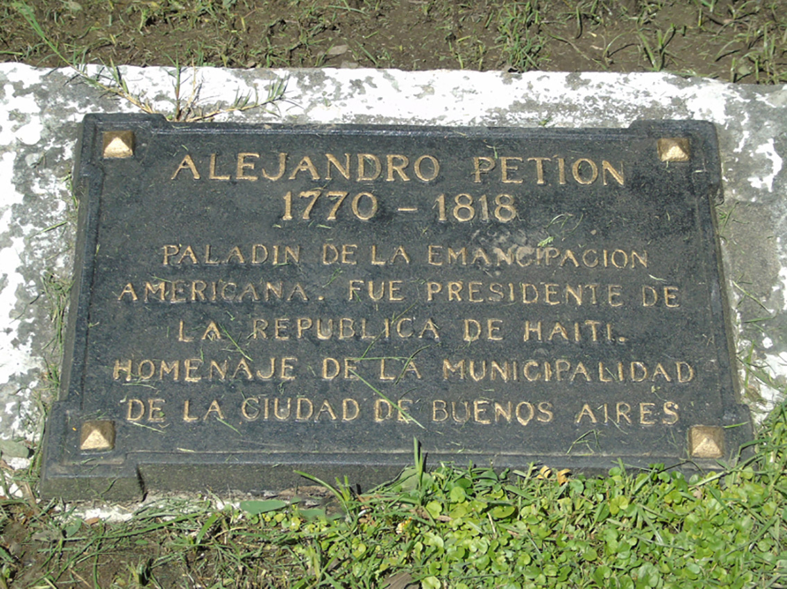 Homenaje a Alejandro Petión