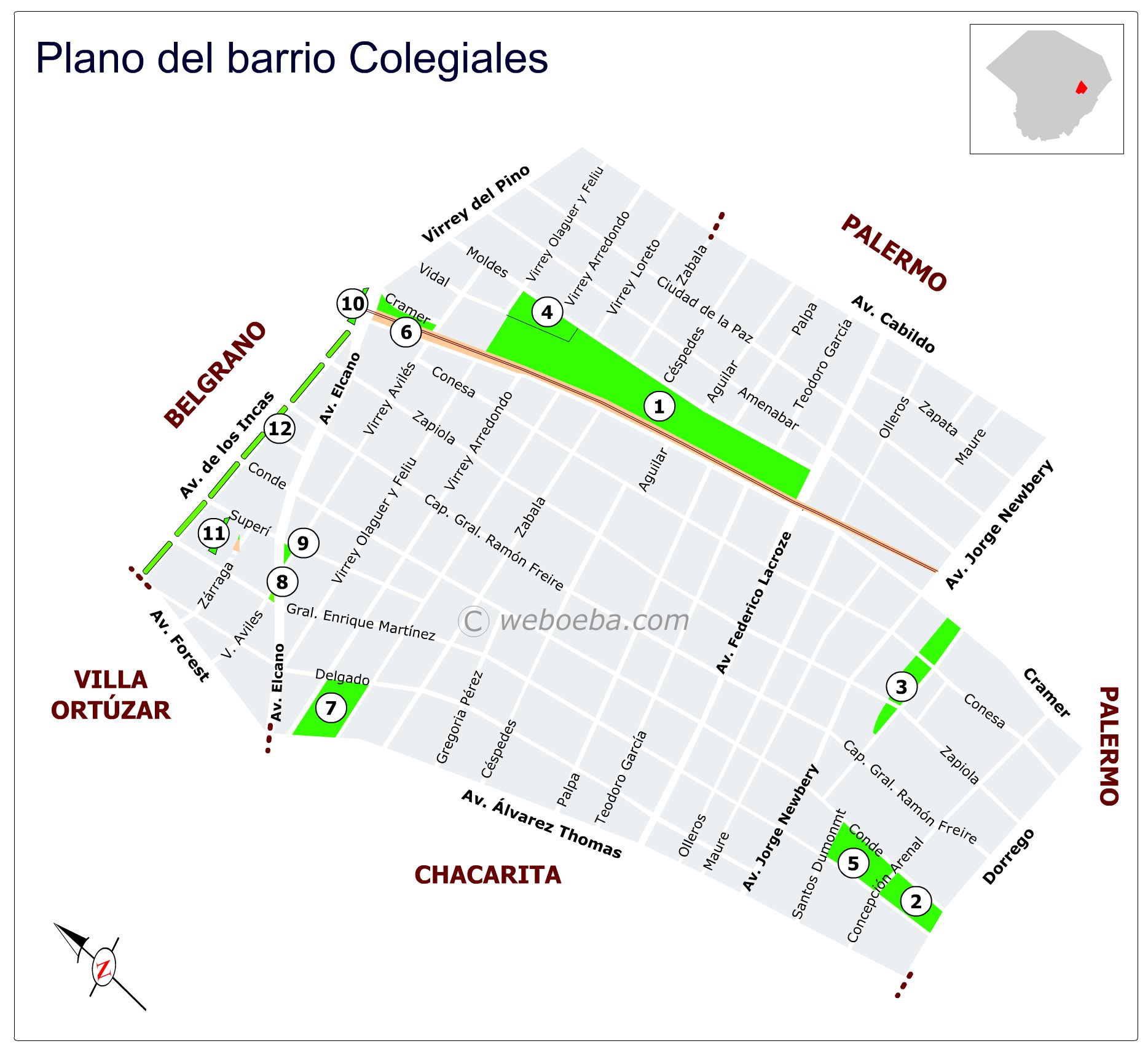 Plano de Colegiales