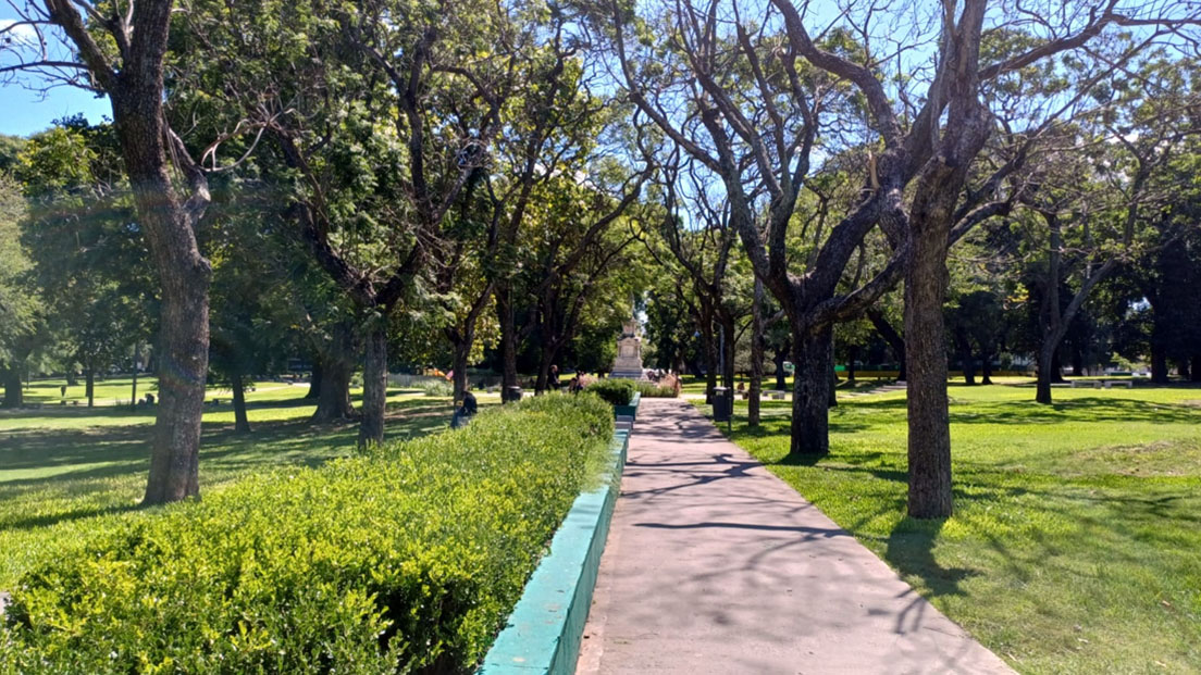 Vista del parque