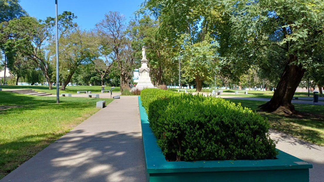 Vista del parque