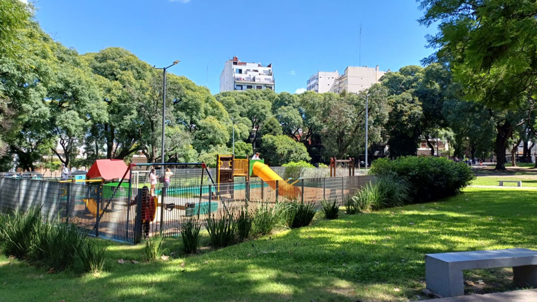 Vista del parque
