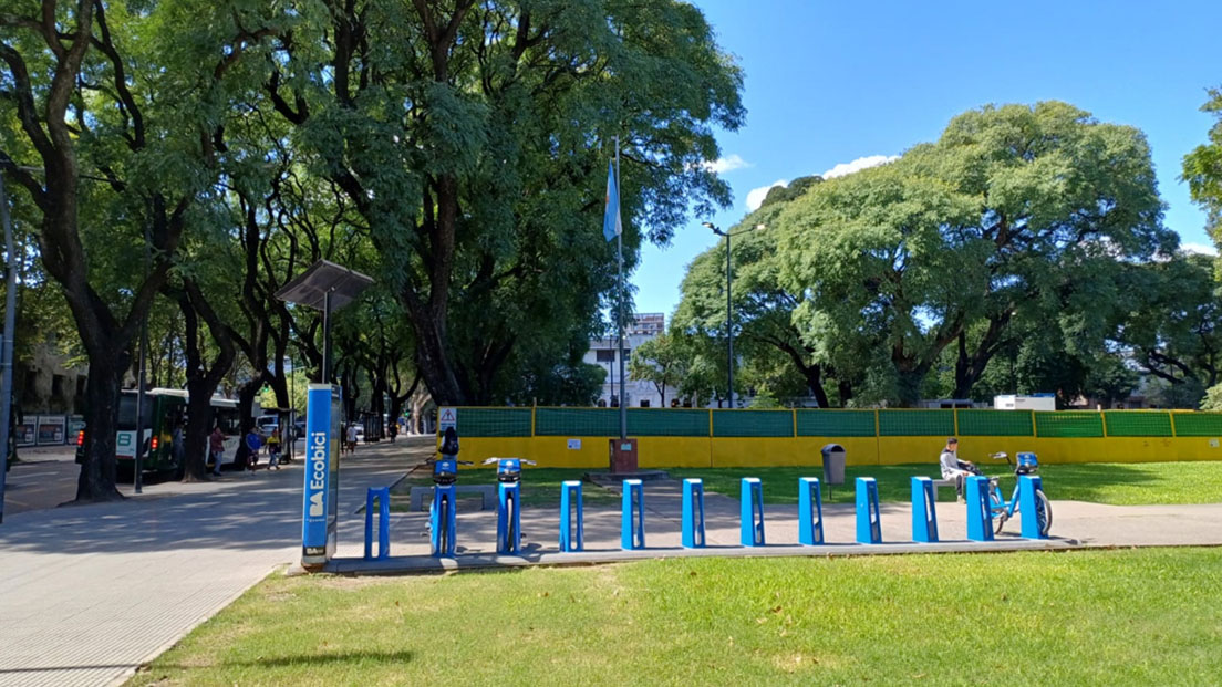 Vista del parque