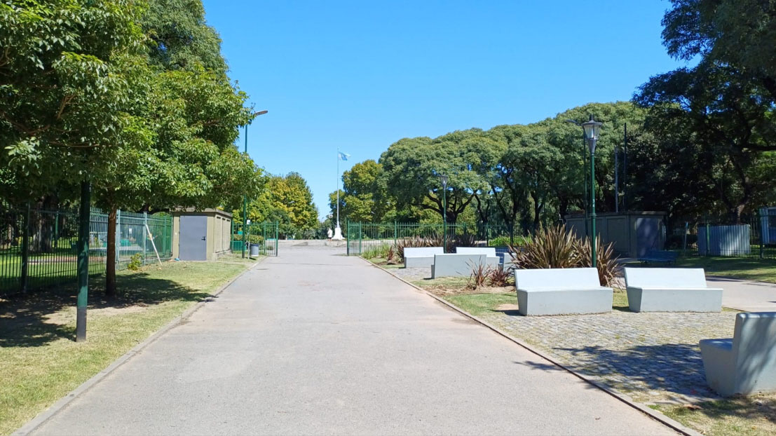 Vista del parque