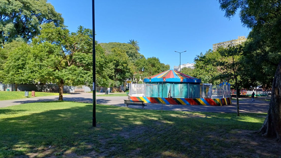 Vista del parque