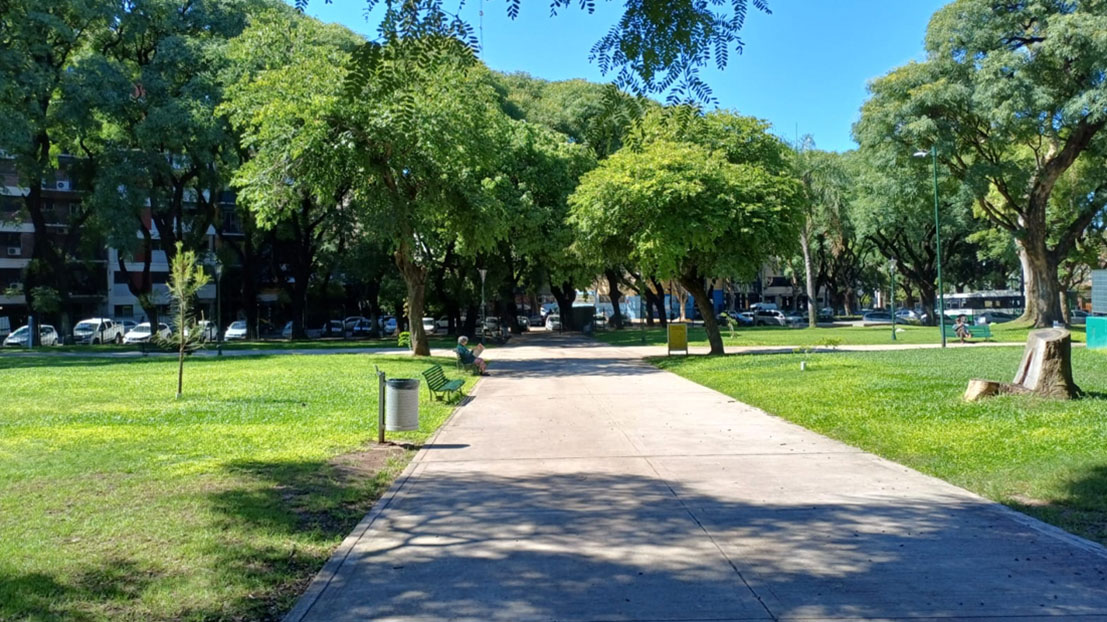 Vista del parque