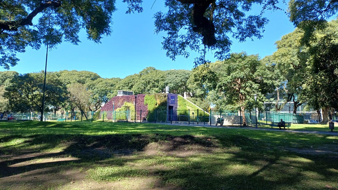 Vista del parque