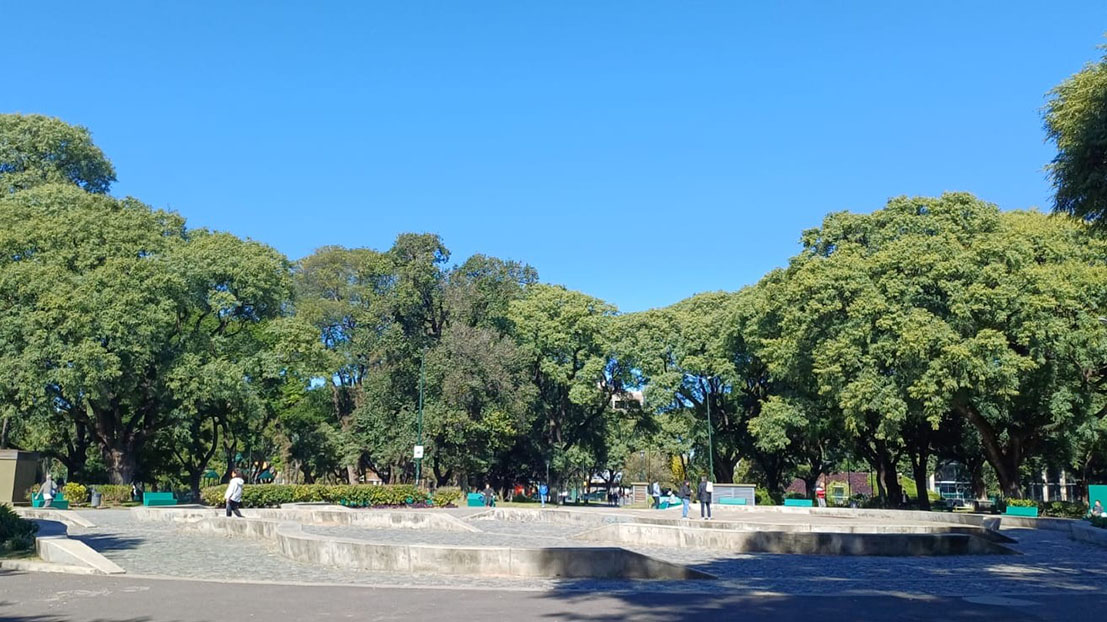 Vista del parque