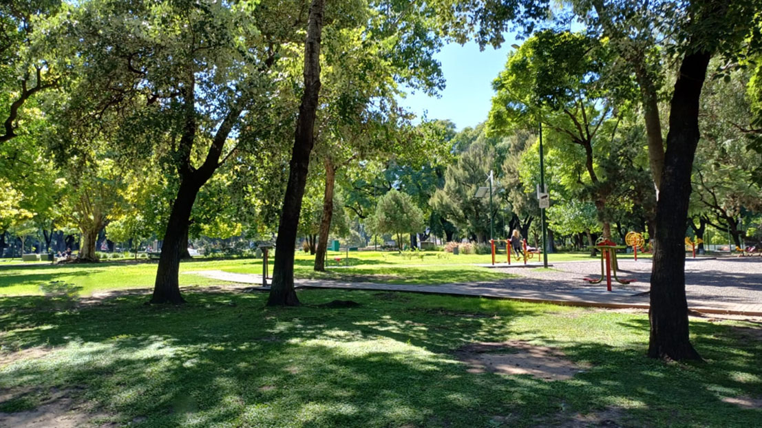 Vista del parque