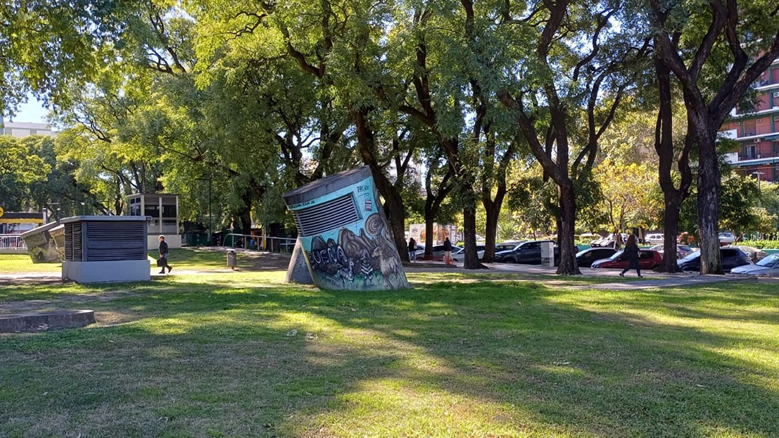 Vista del parque