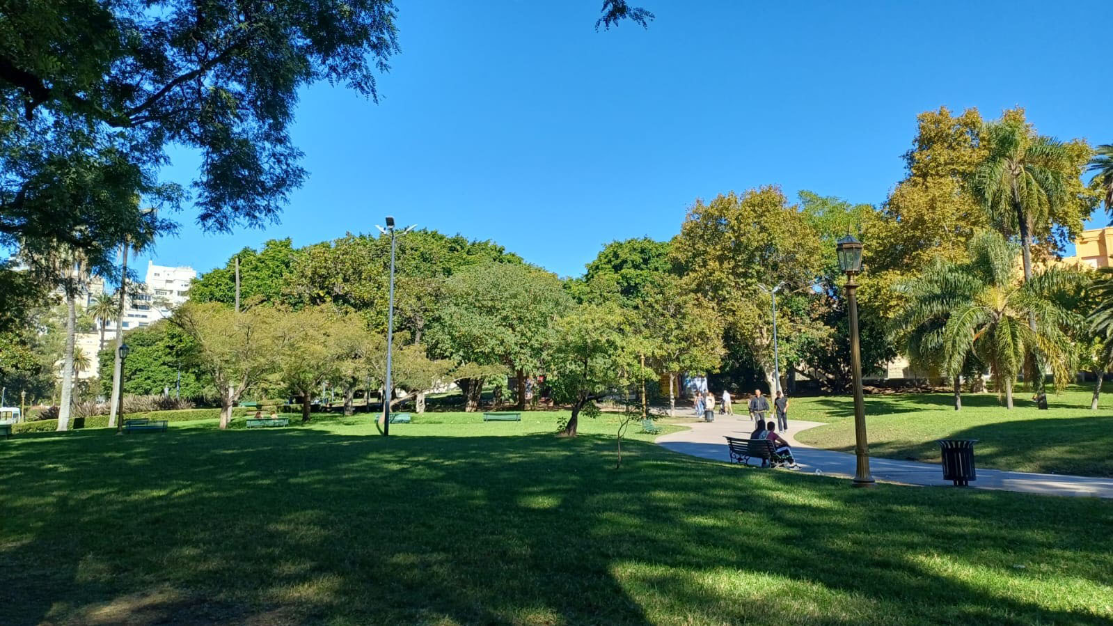 Vista Panorámica Plaza Int. Alvear