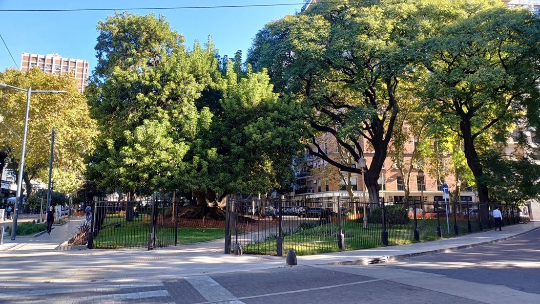 Plazoleta  Rep. del Paraguay