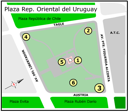 Plaza República Oriental del Uruguay