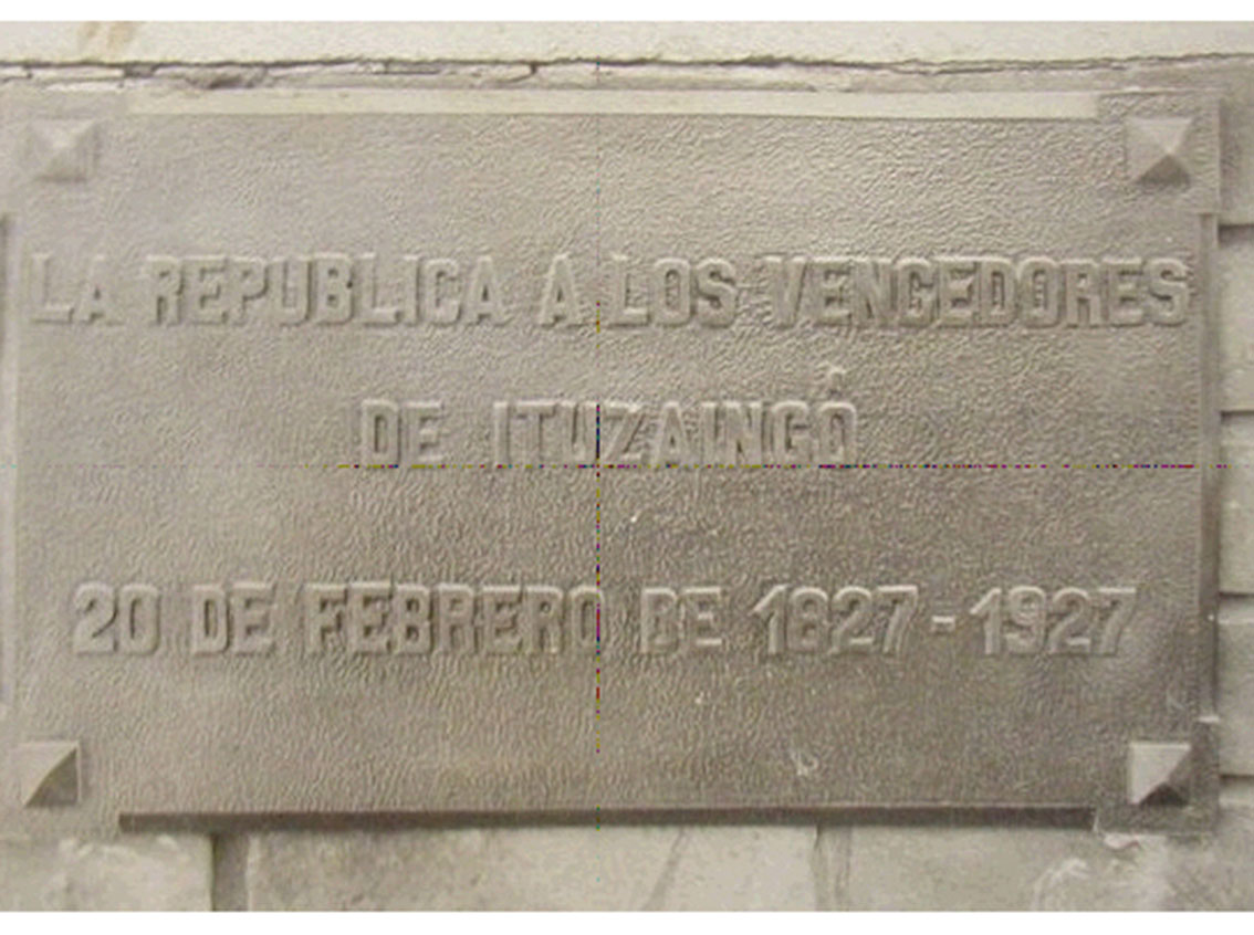 Homenaje al General Carlos María de Alvear