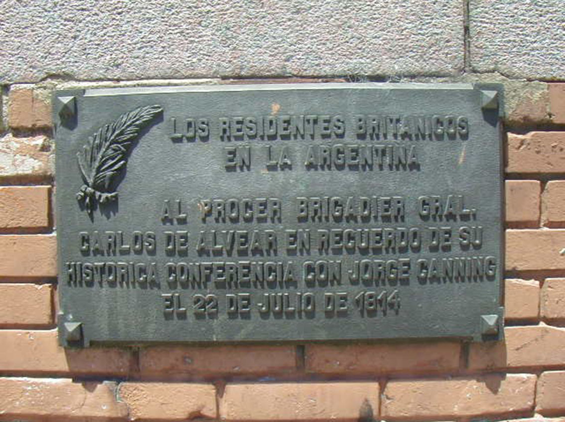 Homenaje al General Carlos María de Alvear