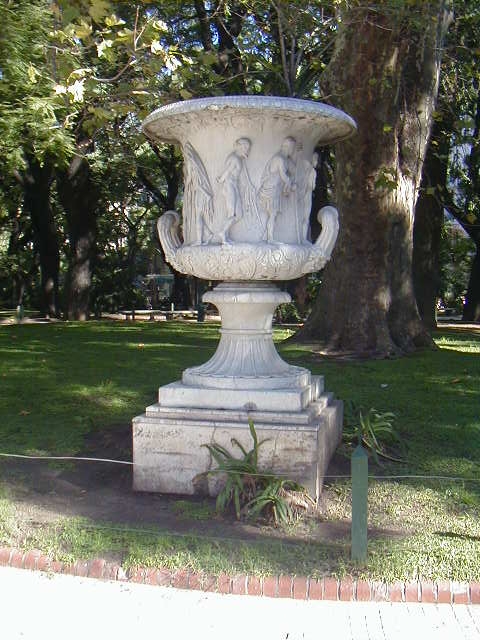 Jarrón de mármol