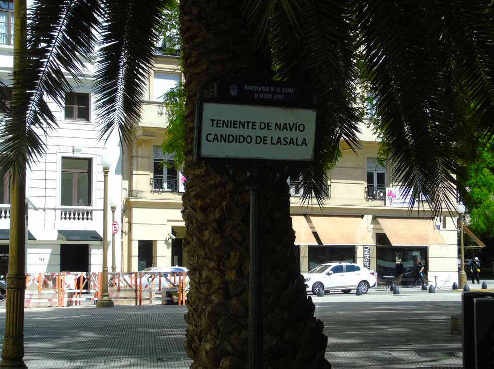 Vista de la plazoleta