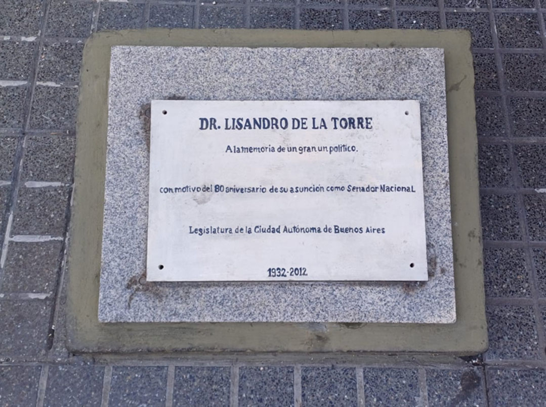 Homenaje a Lisandro de la Torre