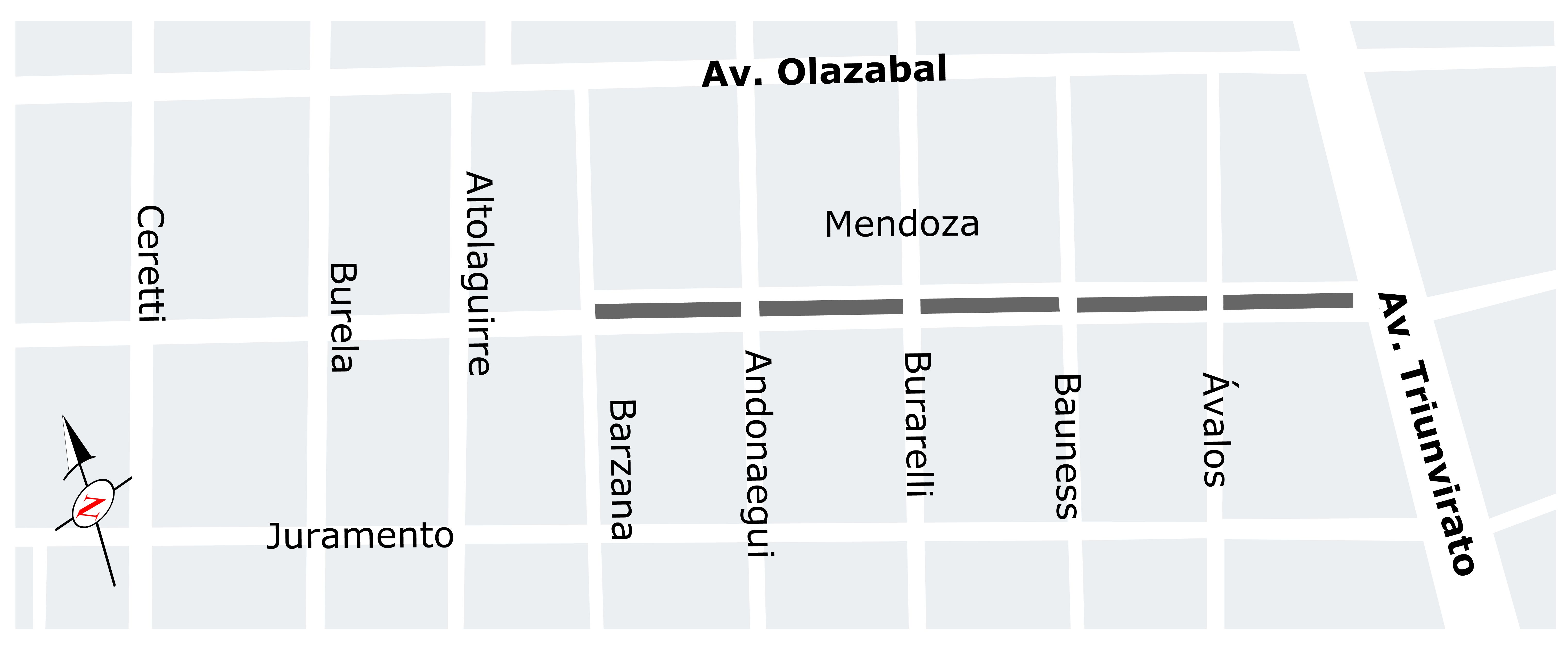 Mapa de ubicación de los canteros